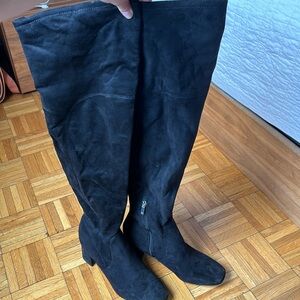 Marc fisher suede thigh high boots